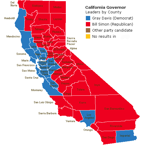 California's Voting Colors